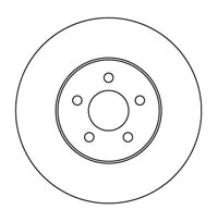 NF PARTS Тормозной диск 209315NF